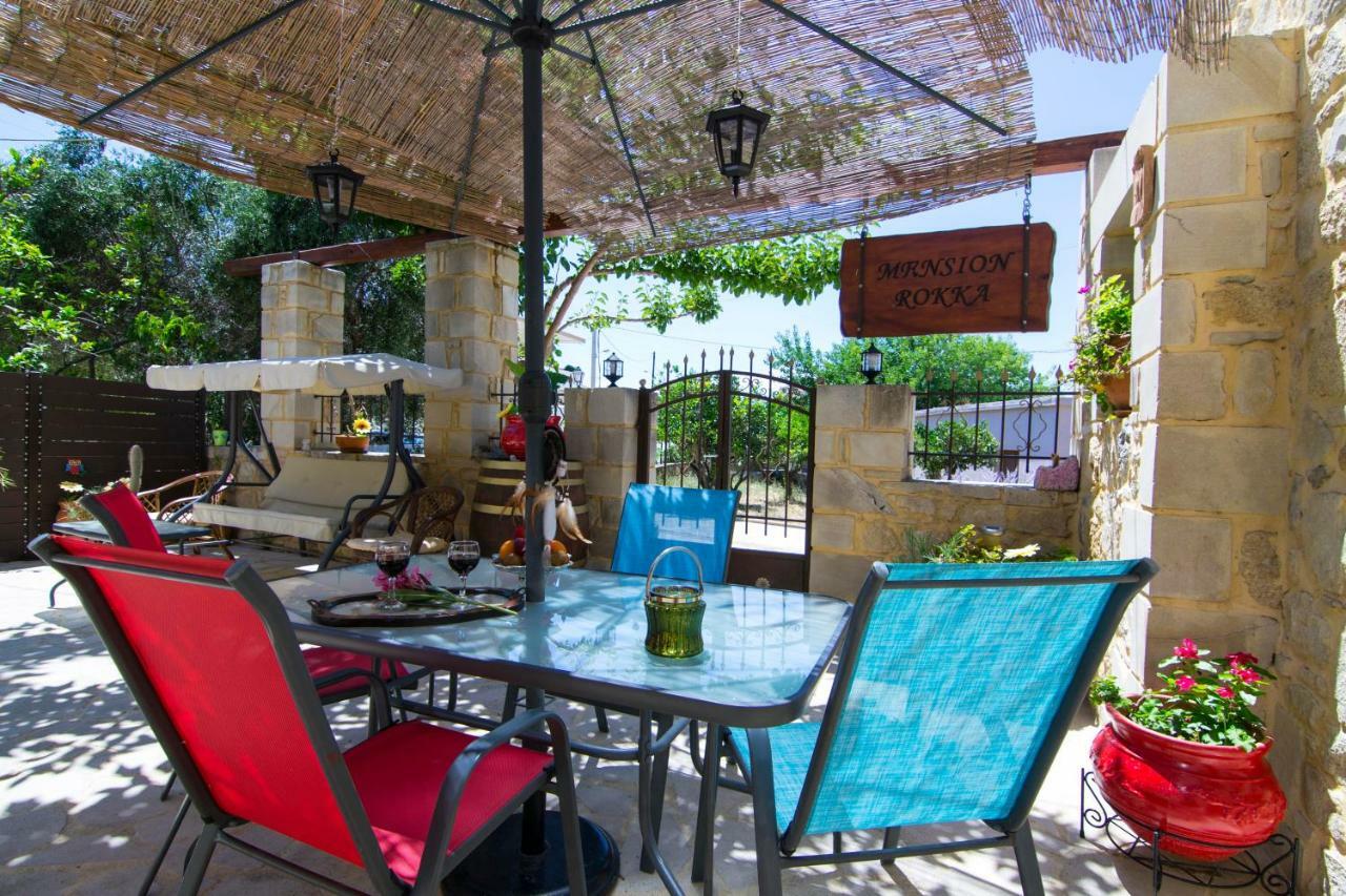 Vila Mansion Rokka Kíssamos Exteriér fotografie